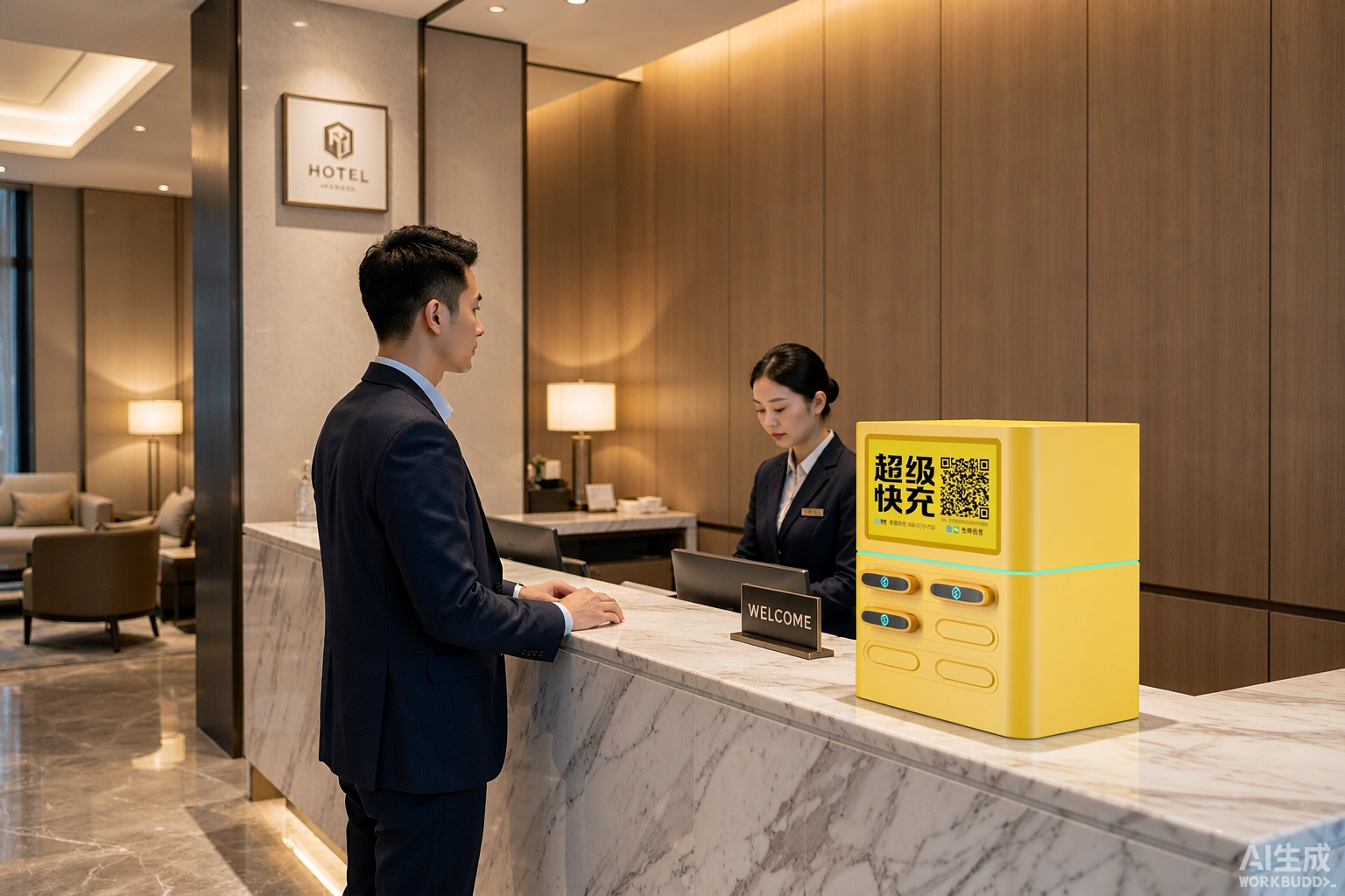 连锁酒店 50 家门店统一投放,前台扫码率 95% 的实战